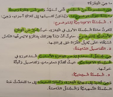 ما هي الفقرة؟